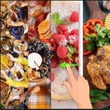 Food Puzzle Matching Game
