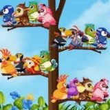 Play Bird Sort: Sort the Birds by Color