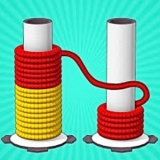 Rope Color Sort 3D Solve Colorful Rope Puzzles in 3D
