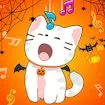 Duet Cats Halloween: Sync Beats & Collect Ice Cream—Free Music