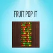 Fruit Pop It: Relaxing Sensory Toy Game Online