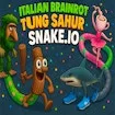 Italian Brainrot Tung Sahur Snake.io: Slither into Surreal Chaos