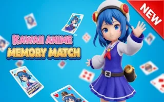 Kawaii Anime Memory Match - Free Card Game & Character Unlock | Play ...