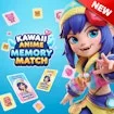 Kawaii Anime Memory Match: Play Free Game | Flip Cards, Find Pairs & Unlock Characters