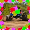 Monster Truck Sliding Puzzles