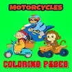 Motorcycle Coloring Pages – Free Printable Bike & Motorcycle Art for Kids & Adults