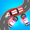 Police Car Chase ZigZag Escape 3D Driving Game